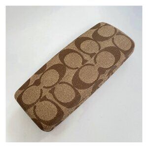 Coach - Monogram Hardshell Glasses Case